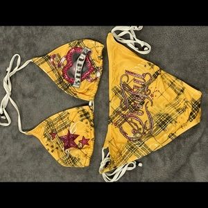 Sinful 2-piece swimsuit. Top-Large Bottoms-Medium